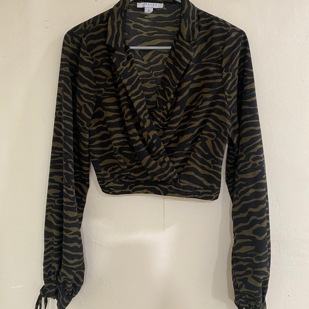 Animal Print blouse